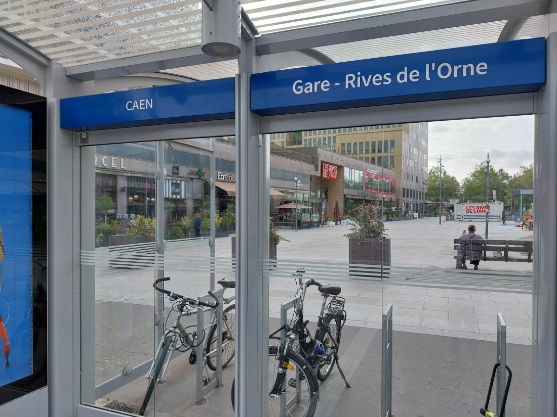 Station tramway - gare Rives de l'Orne